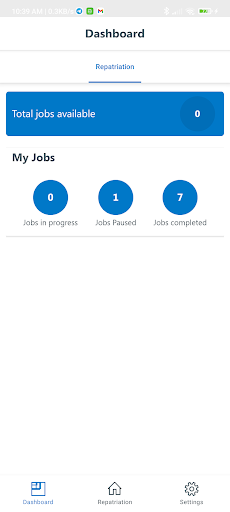 Android application Paragon - Repat and Triage screenshort