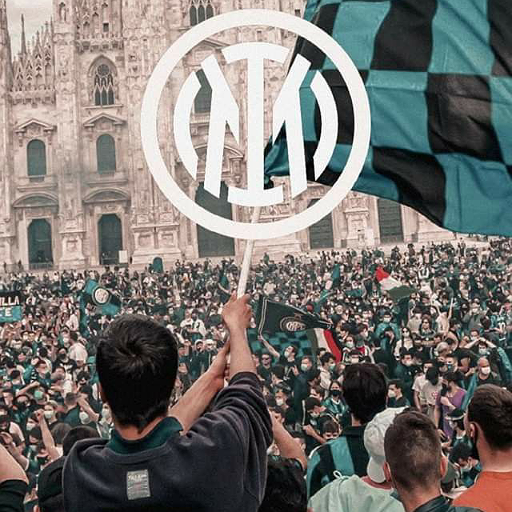Inter Milan Wallpapers 4k logo