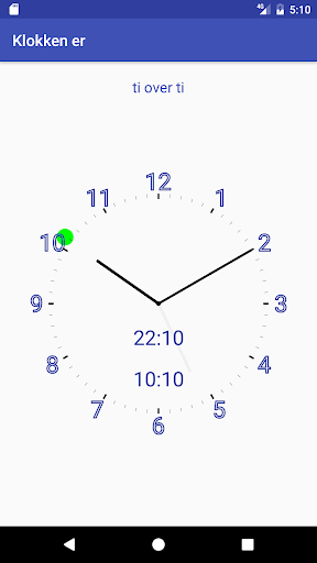 Klokken er Screen 2