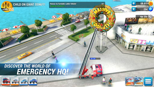 EMERGENCY HQ - firefighter rescue strategy game