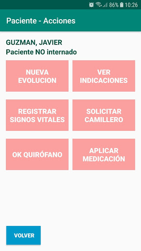 Android application Enfermería 25 screenshort