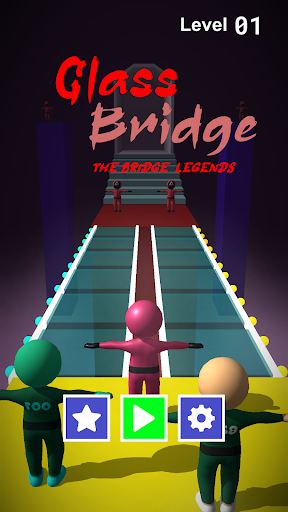 Android application Glass Bridge : Bridge Legends screenshort