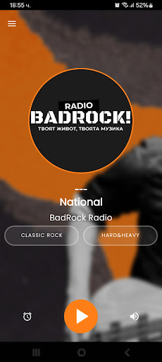Android application BADROCK Radio screenshort