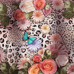 Cover Image of 下载 Glitter Leopard Rose-Wallpaper  APK