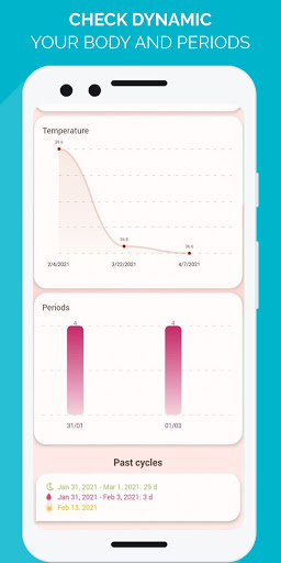 Screenshot of Periods Menstrual tracker