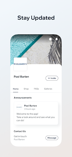 Pool Barten Screen 3