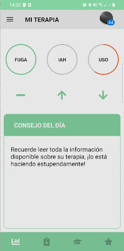 Android application OximesApp screenshort