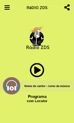 Rádio ZDS Screen 2