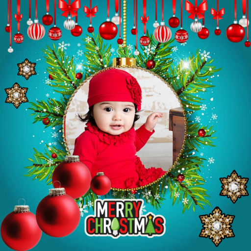 Merry Christmas Photo Frame logo