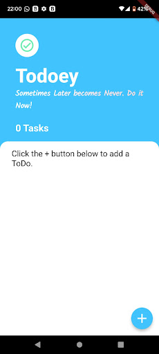Android application ToDo Now screenshort