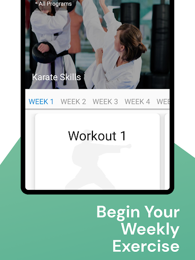 Screenshot of Karate Training