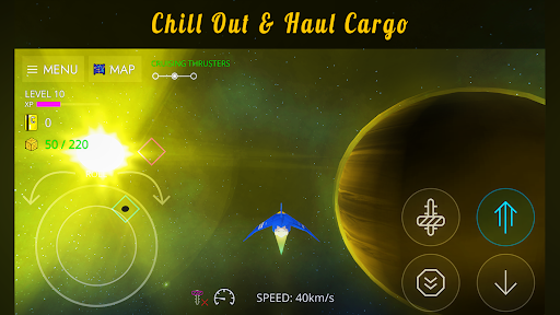 Android application Galaxy Trader - Space RPG screenshort