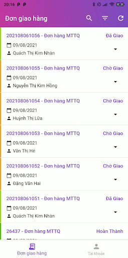 Android application SafeID Delivery screenshort