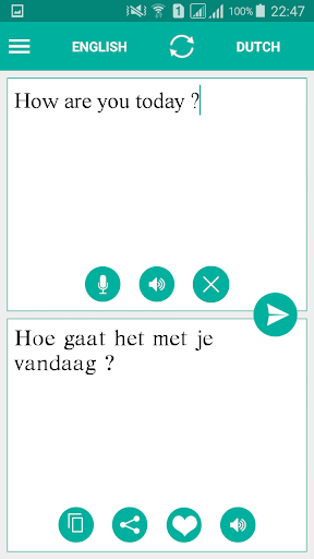 Dutch English Translator Screen 3