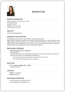 Resume Creator - Free 86.0 APK screenshots 3