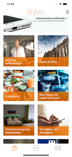 Android application Minx - CityHotels screenshort