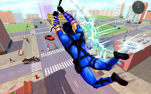 Invisible Ninja Rope Hero Game Screen 2