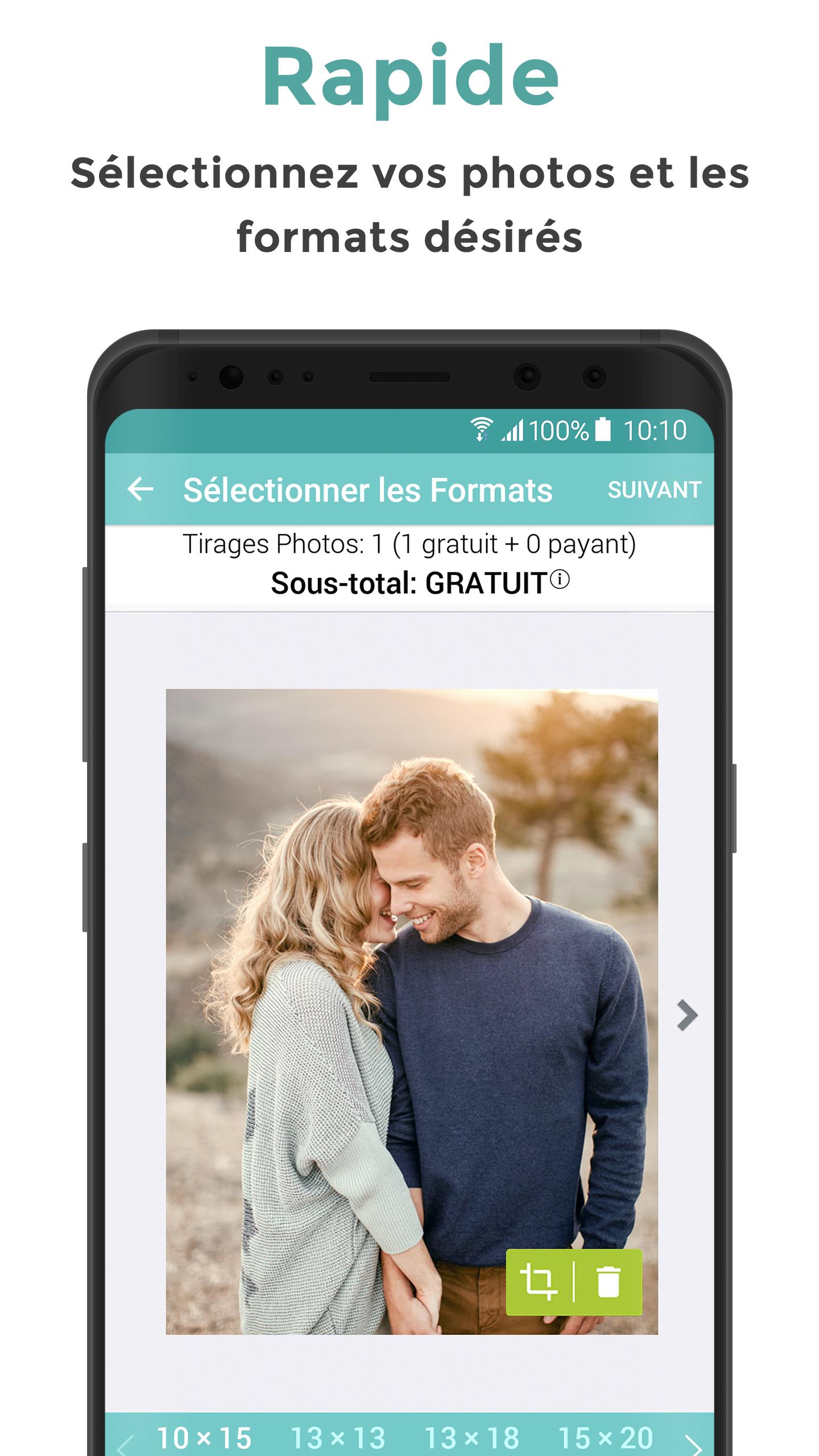 Android application FreePrints screenshort