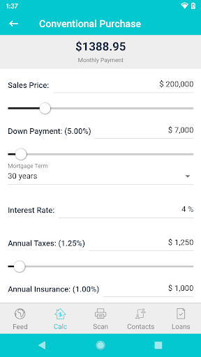 Revolution Mortgage Screen 3