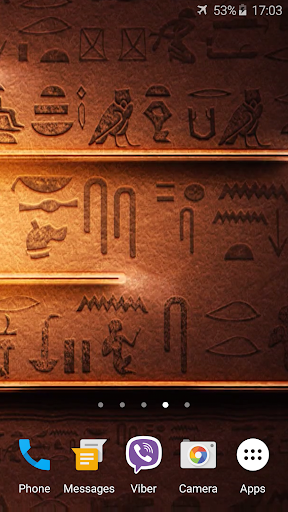 Egyptian Theme Live Wallpaper Screen 2