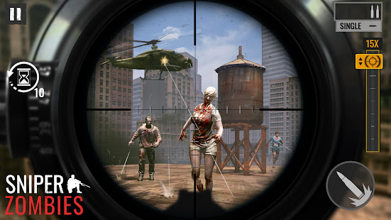 Zombies Sniper: Jeux de Zombie screenshots apk mod 1