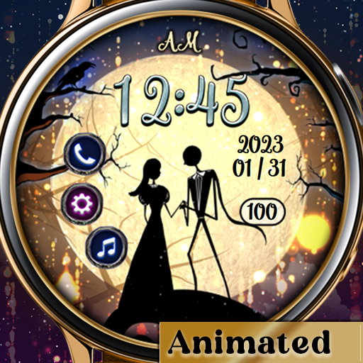 Lover In Dark Night -Watchface logo