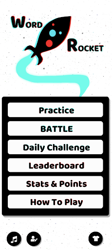 Android application Word Rocket screenshort