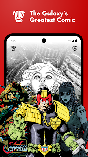 2000 AD Comics and Judge Dredd screenshot 1