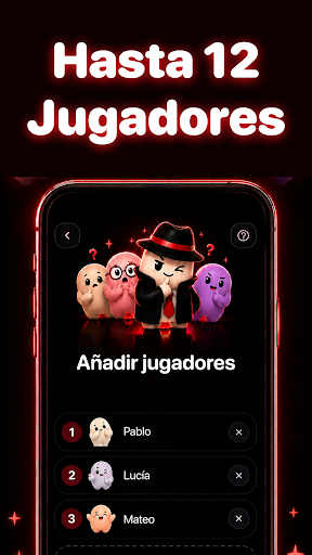 Impostor: Espía y Mafia Captura de Pantalla del Juego Android 4