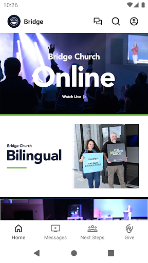 Android application Bridge Church | Hutto, Texas screenshort