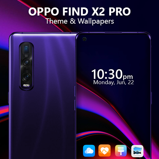 Theme for Oppo Find X2 pro logo