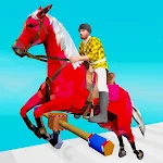 Cover Image of ダウンロード Mounted Horse Fun Run Race 3D  APK
