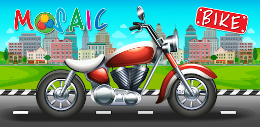 Android application Animated Puzzles bike screenshort