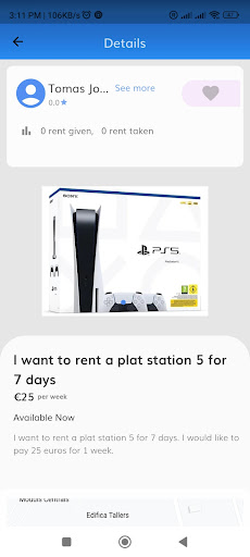 Paying Friends Screen 3