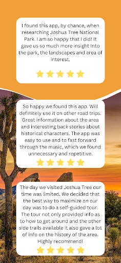 Screenshot of Joshua Tree National Park Tour
