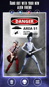 Area 51 Alien Stickers