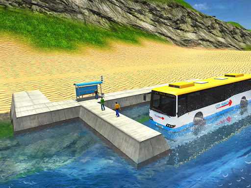 Sea Bus Driving Tourist Coach Bus Duty Driver