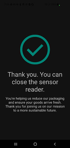 Sensor Reader Screen 3
