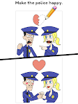 screenshot of Draw Happy Police - Draw Games