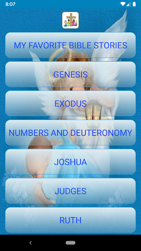 Android application bedtime bible stories audio screenshort