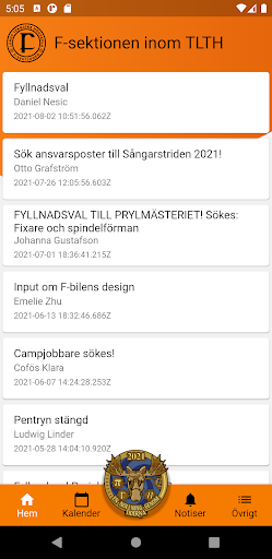 F-sektionen Screen 2