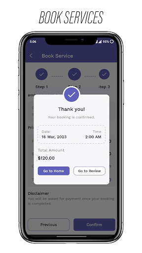 Provider WashMe Screen 3