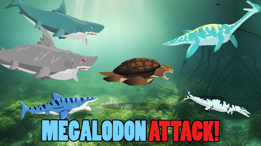Ultimate Dark Bloop Fish Attack Feed & Grow Shark Adventure Game