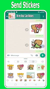 Oh My Bear WAStickers