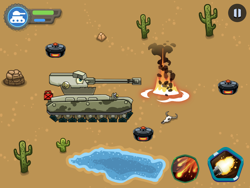 Imágen 12 Tank war: juego de tanques android