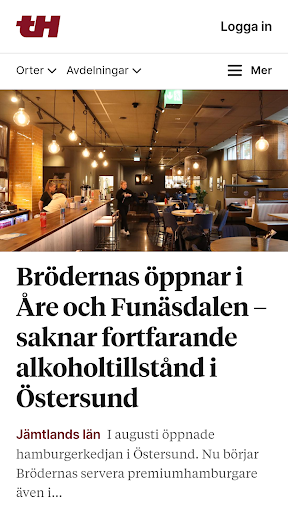 tidningenharjedalen.se Screen 2