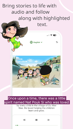 Screenshot of Let's Read - Digital Library