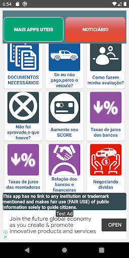 Financiamento de veiculo : Con Screen 3