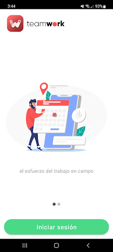 Android application Teamwork screenshort