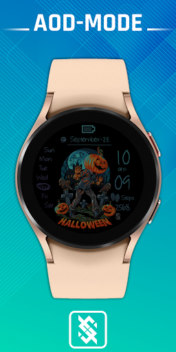 BFF29- Halloween Pumpkin Witch Screen 2